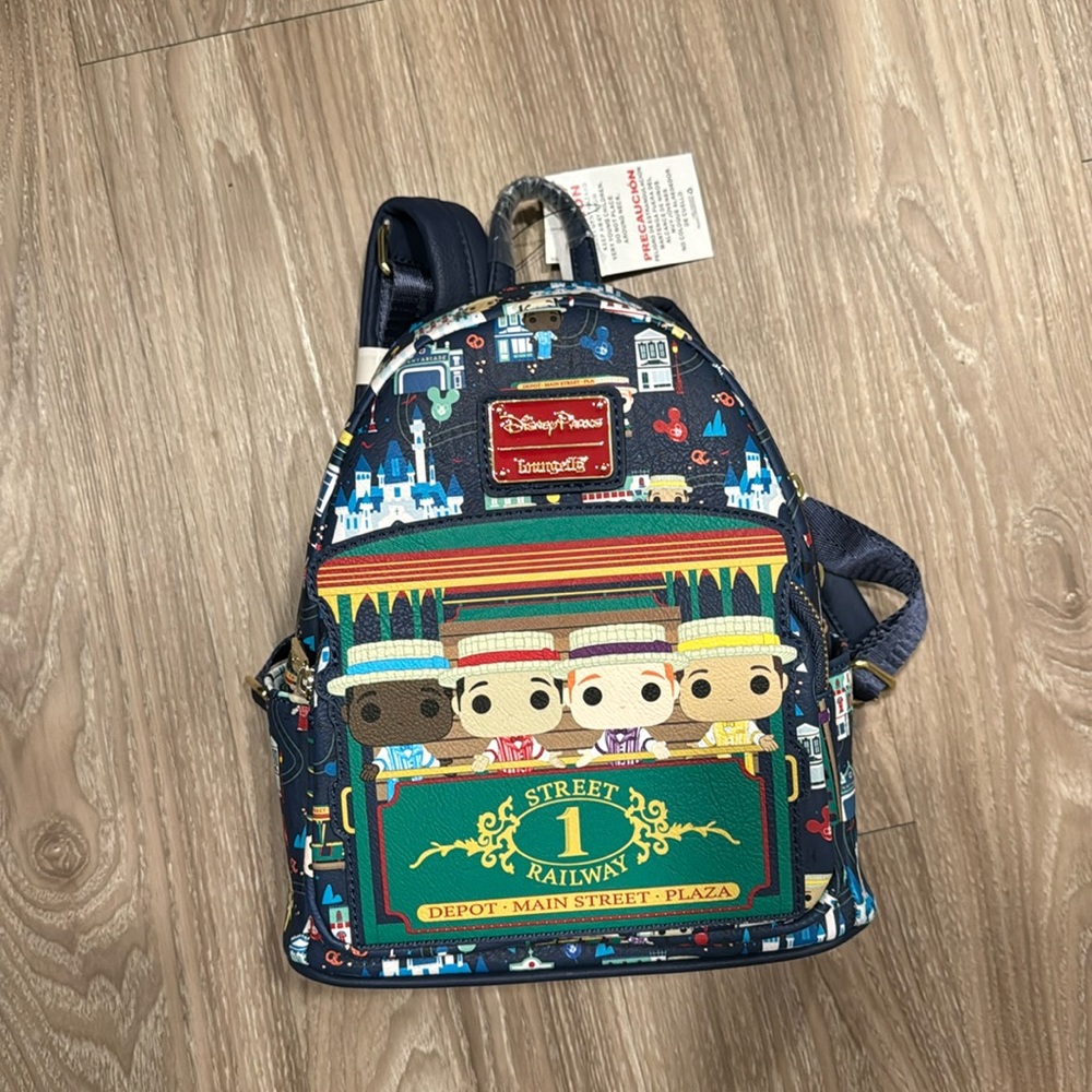 Disney Parks Loungefly Mini Backpack - Dapper Dans - Main Street USA